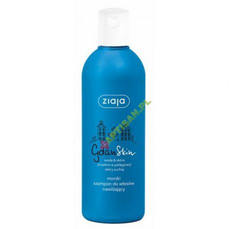 ZIAJA GdanSkin * Morski szampon do włosów -nawilżający * 300 ml.
