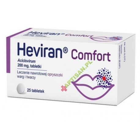 Heviran Comfort * 200 mg * 25 tabletek