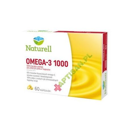 Naturell * omega 3 1000 * 60 kapsułek