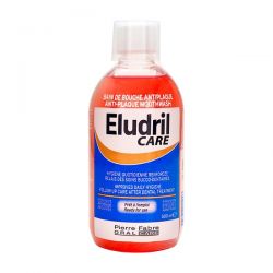 Eludril Care, Anti-Plaque, płyn do płukania jamy ustnej, 500 ml