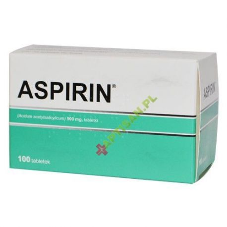 Aspirin  0,5g * tabletki 100 szt.