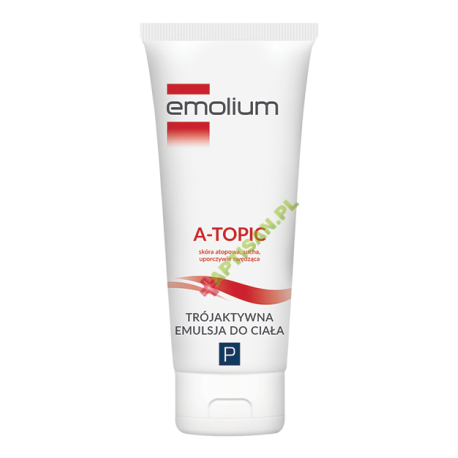 Emolium A-Topic * Trójaktywna emulsja do ciała *  200 ml