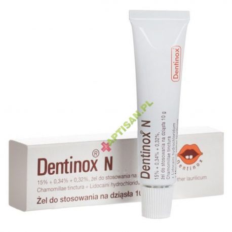 Dentinox N * Żel do stosowania na dziąsła * 10g