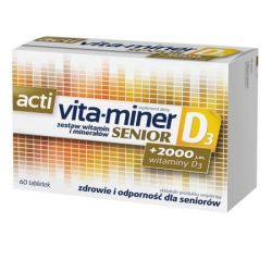 Acti Vita-miner Senior vit.D3 tabletki * 60 tabl.