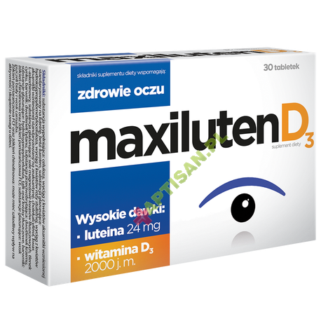 Maxiluten D3 tabletki * 30 tabl.