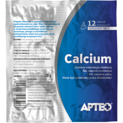 APTEO * Calcium w folii* tabletki musujące * 12szt
