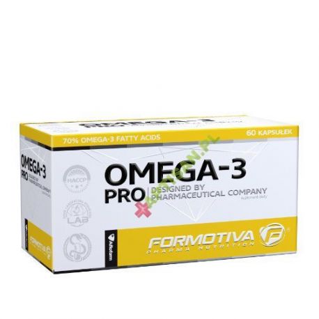 FORMOTIVA * Omega-3 PRO * designed by pharmaceutical company * 60 kapsułek