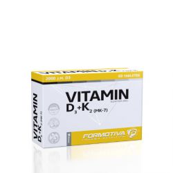 FORMOTIVA *  Vitamin D3+K2 (MK-7) * 2000 j.m. D3 * 60 tabletek