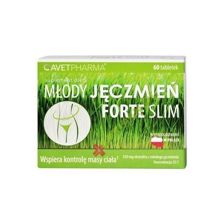 Młody Jęczmień Forte Slim * 60 tabletek