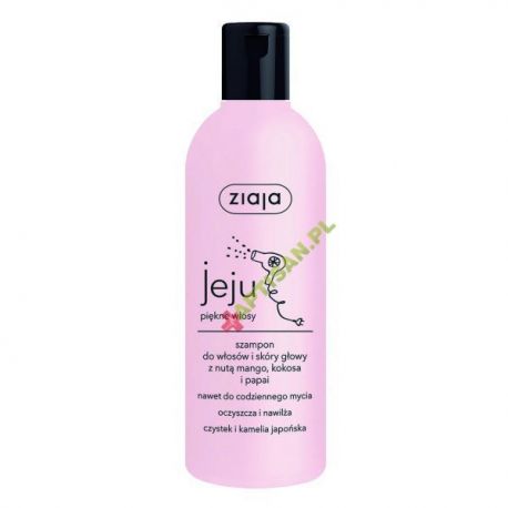 Ziaja Jeju * szampon do włosów z nutą mango , kokosa i papai* 300 ml