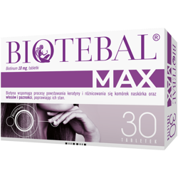 Biotebal max * 10 mg * 30 tabletek
