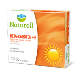 Naturell Beta-karoten + E * 60 tabletek