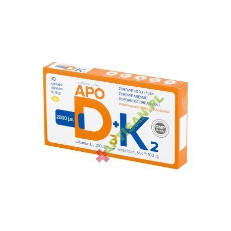 Apo D3+K2 * 30 tabletek