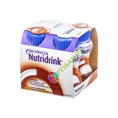 Nutridrink * smak czekoladowy  * 4 x 125 ml