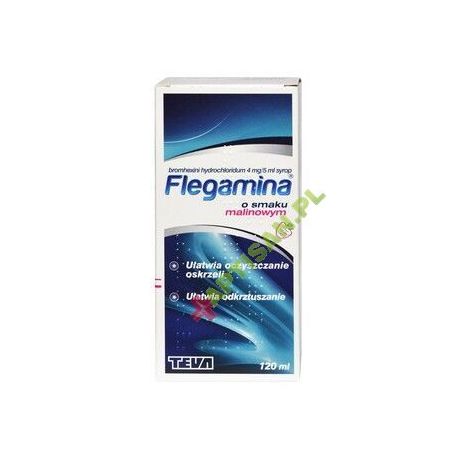 Flegamina - syrop * o smaku malinowym *  120 ml