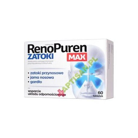 RenoPuren - Zatoki MAX * 60 tabletek