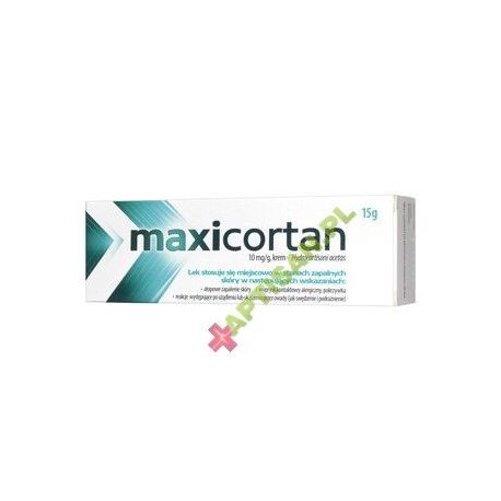 Maxicortan * 10 mg/g - krem * 15 g