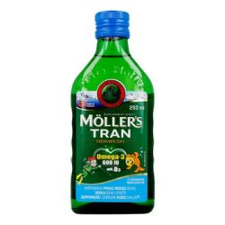 Mollers Tran Norweski * smak owocowy * 250 ml