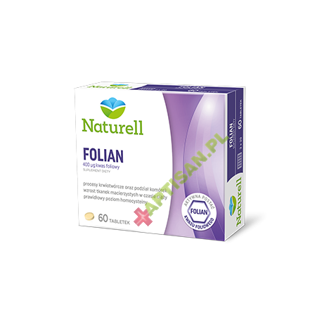 Naturell - Folian * 60 tabletek