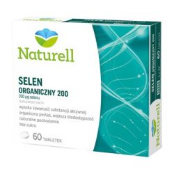 Naturell - Selen Organiczny 200 * 60 tabletek