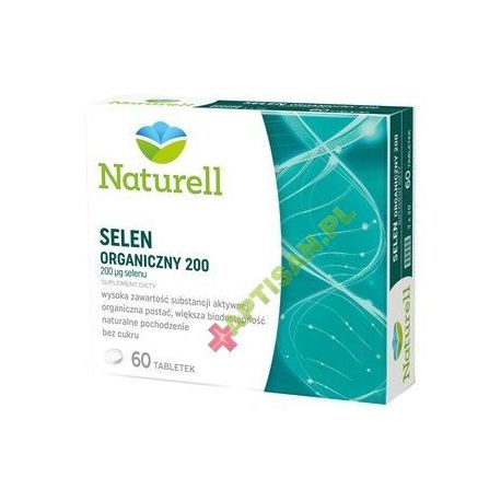 Naturell - Selen Organiczny 200 * 60 tabletek