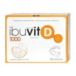 Ibuvit D 1000 Twist-off * 30 kapsułek