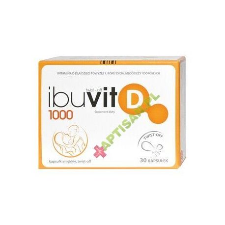 Ibuvit D 1000 Twist-off * 30 kapsułek