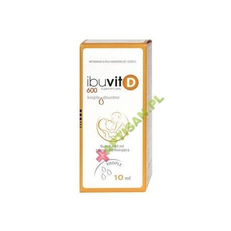 Ibuvit D 600 - krople doustne * 10 ml