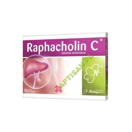 Raphacholin C * 30 tabletek drażowanych