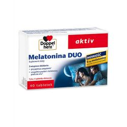 Doppelherz Aktiv * melatonina duo * 40 tabletek