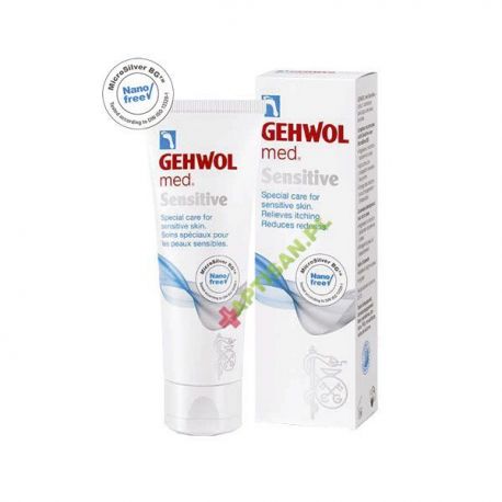 GEHWOL med® Sensitive * Krem z mikrosrebrem * 75 ml