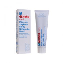 GEHWOL med® Schrunden-Salbe * Maść do zrogowaciałej, popękanej, wysuszonej i szorstkiej skóry * 75 ml