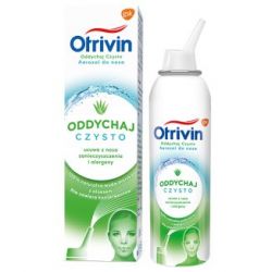 Otrivin Oddychaj Czysto * Aerozol do nosa - dla dorosłych i dzieci od 6 lat * 100 ml