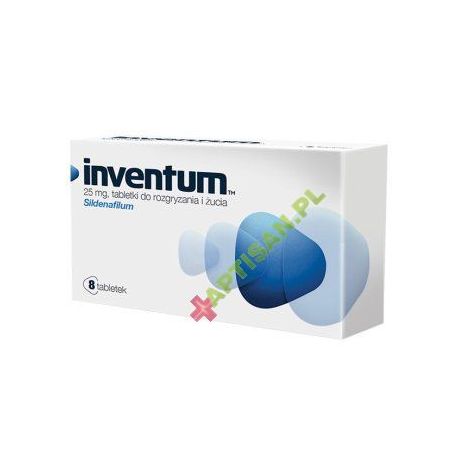 Inventum * 25 mg * 8 tabletek rozgryzania i żucia