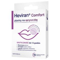 Heviran Comfort * Plastry na opryszczkę * 15 sztuk