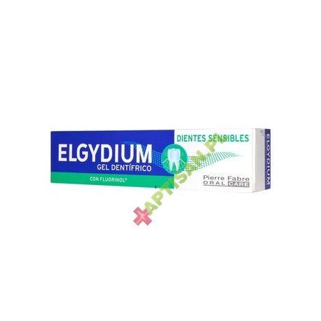 Elgydium Sensitive * Pasta do zębów w postaci żelu * 75 ml
