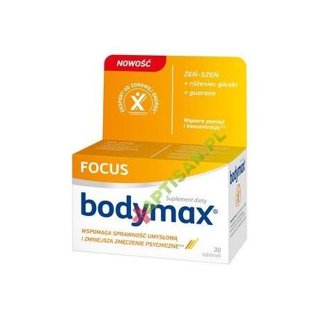 Bodymax Focus * 30 tabletek