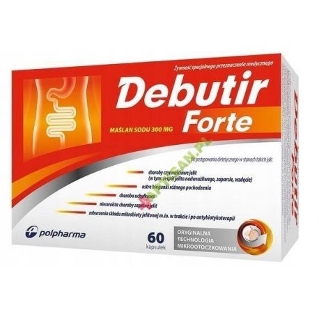 Debutir Forte 0,3 g * 60 kapsułek