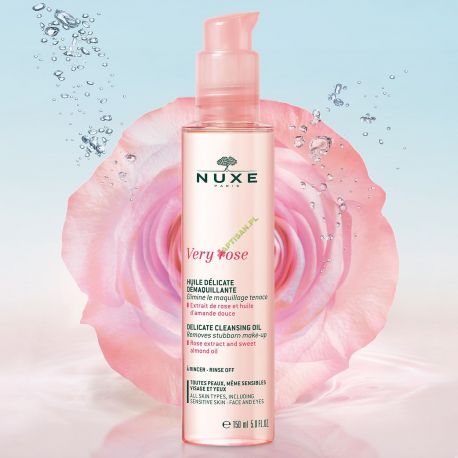 Nuxe Very Rose * Delikatny olejek do demakijażu * 150 ml