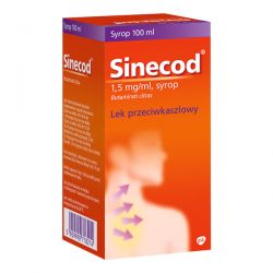 Sinecod - syrop * 1,5 mg/ml * 100 ml