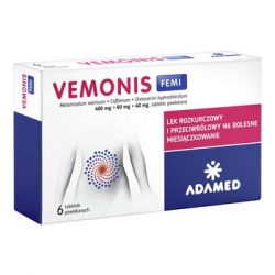 Vemonis Femi * 6 tabletek powlekanych