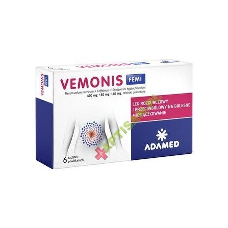 Vemonis Femi * 6 tabletek powlekanych