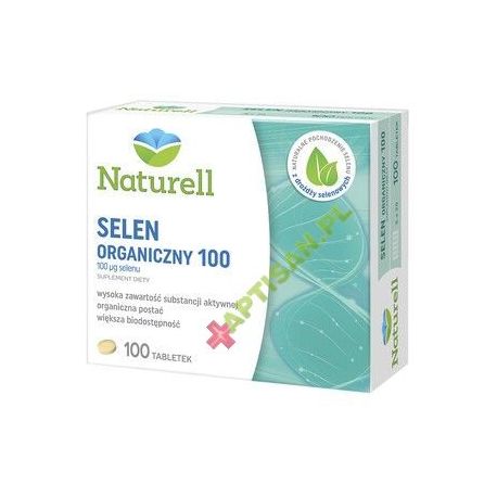 Naturell * Selen organiczny 100 * 100 tabletek