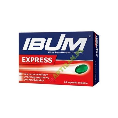 Ibum Express * 400 mg * 24 kapsułki miękkie