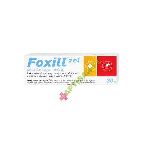 Foxill * 1 mg/g żel * 30 g