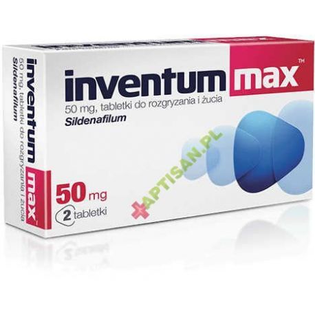 Inventum Max * 50mg * 2 tabletki
