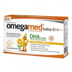 Omegamed Baby+D 0+ * 30 kapsułek twist-off