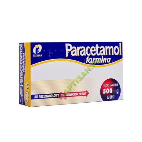 Paracetamol 500 mg - czopki * 10 szt