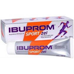Ibuprom Sport Żel 50 mg / g * żel * 100 g