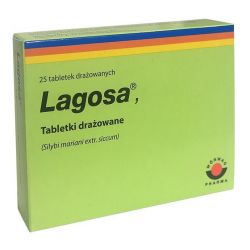 Lagosa * 0,15 g * 25 tabletek